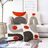 Mid Century Modern Cushion Covers Pack of 4